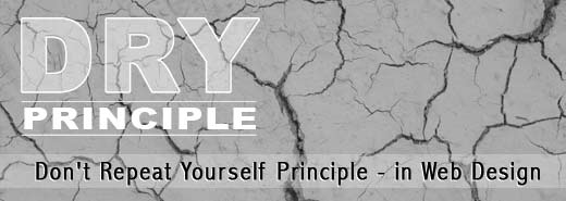 The DRY Principle in web design