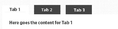 tab design for web apps